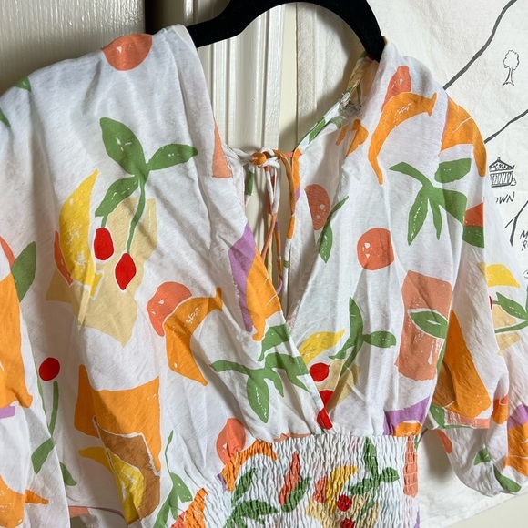 Fruity Sanremo Surplice Top Small - Picture 8 of 10